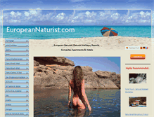 Tablet Screenshot of europeannaturist.com